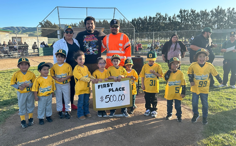 First Place Fundraising Team